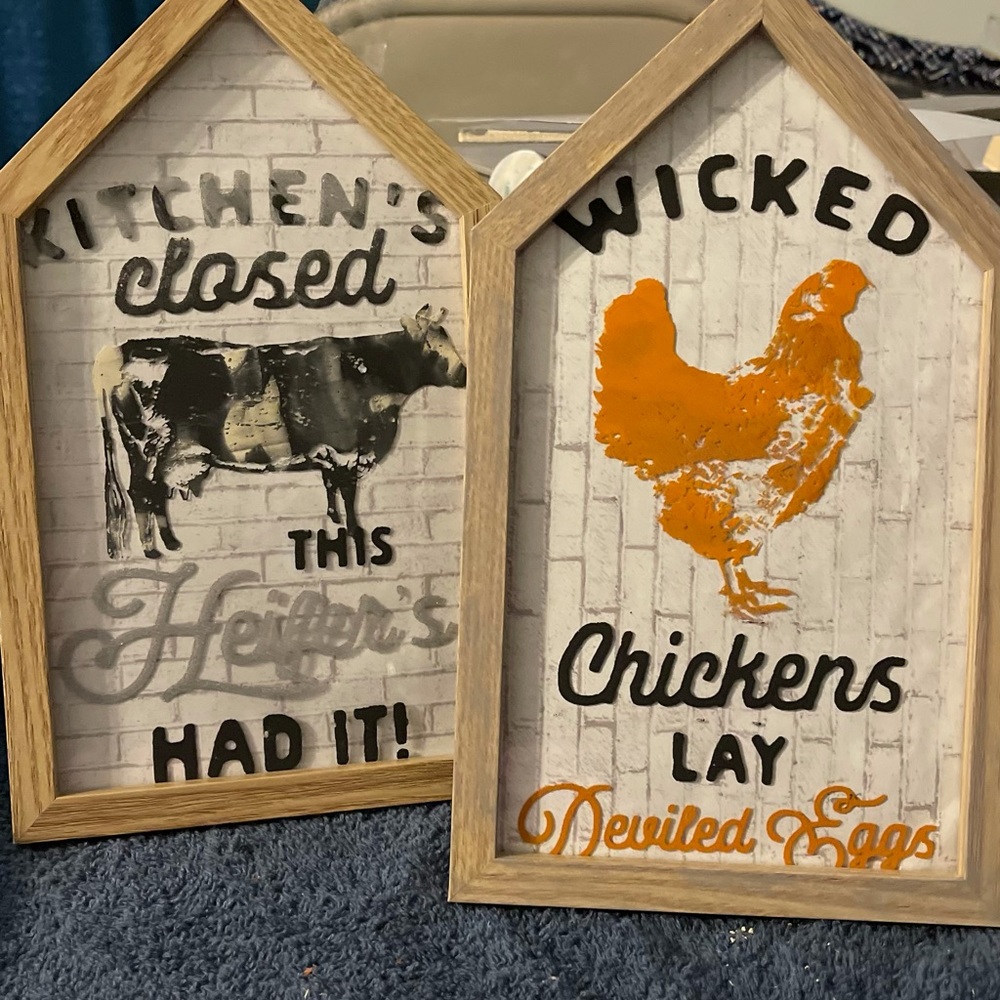 Farmhouse tray decor